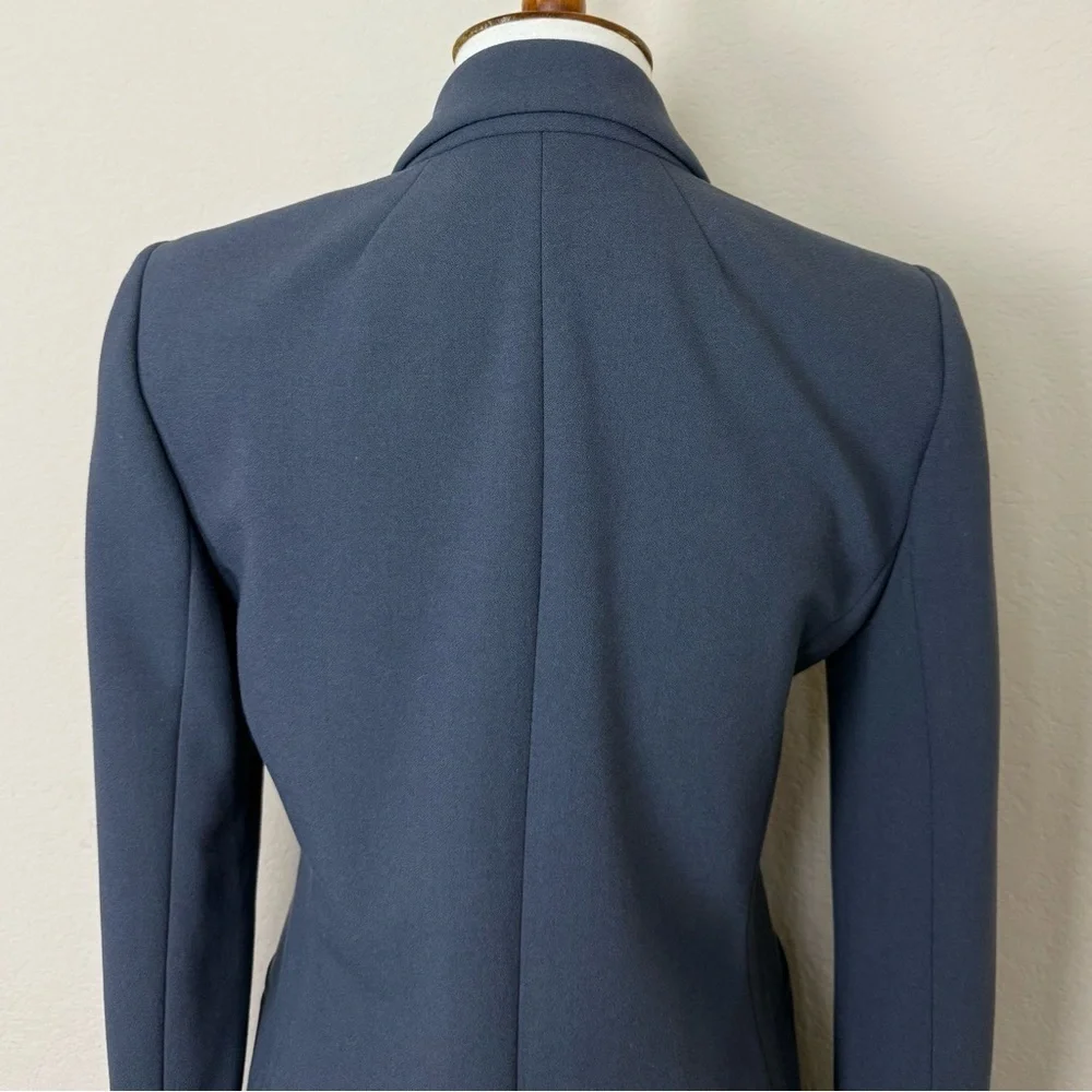 J. Crew Single‎ Button Blazer Jacket in Bonded Crepe